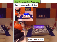 Towards Eye-Perspective Rendering for Optical See-Through Head-Mounted Displays