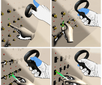 Exploring Input Approximations for Control Panels in Virtual Reality