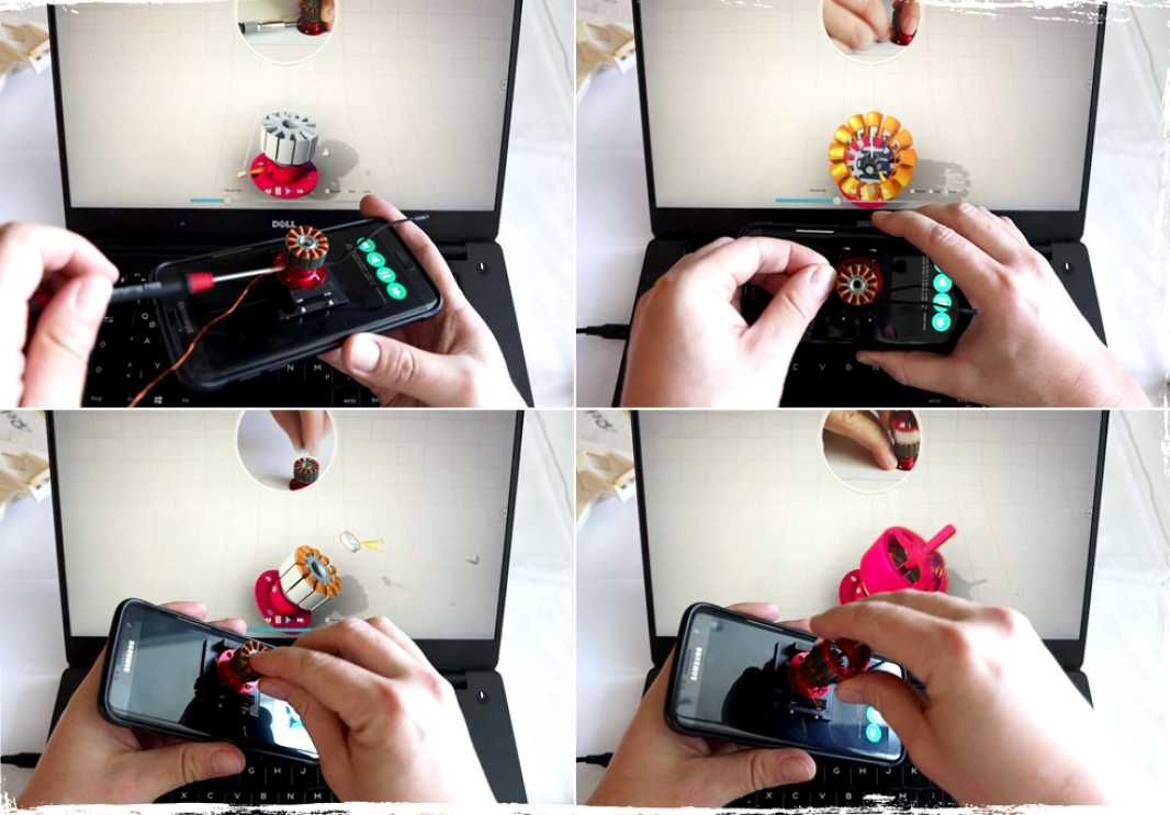 Evaluation der Interaktion mit einer AR-basierten Smartphone-App